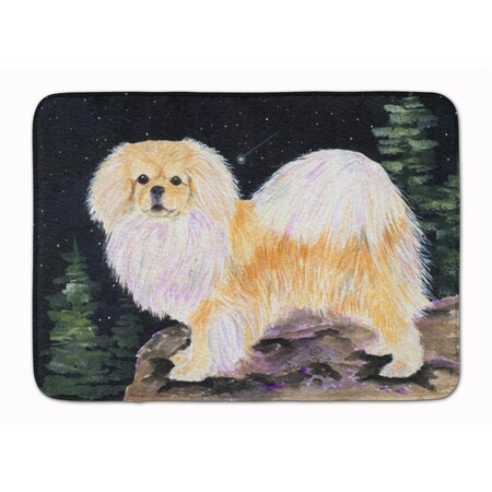 Carolines Treasures Starry Night Tibetan Spaniel Machine Washable Memory Foam Mat SS8504RUG